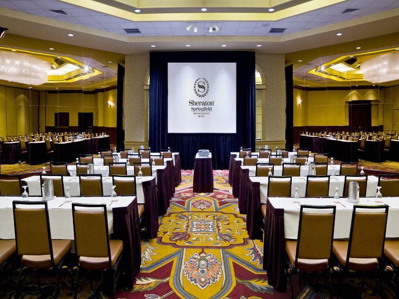 Sheraton Springfield Monarch Place Hotel Esterno foto