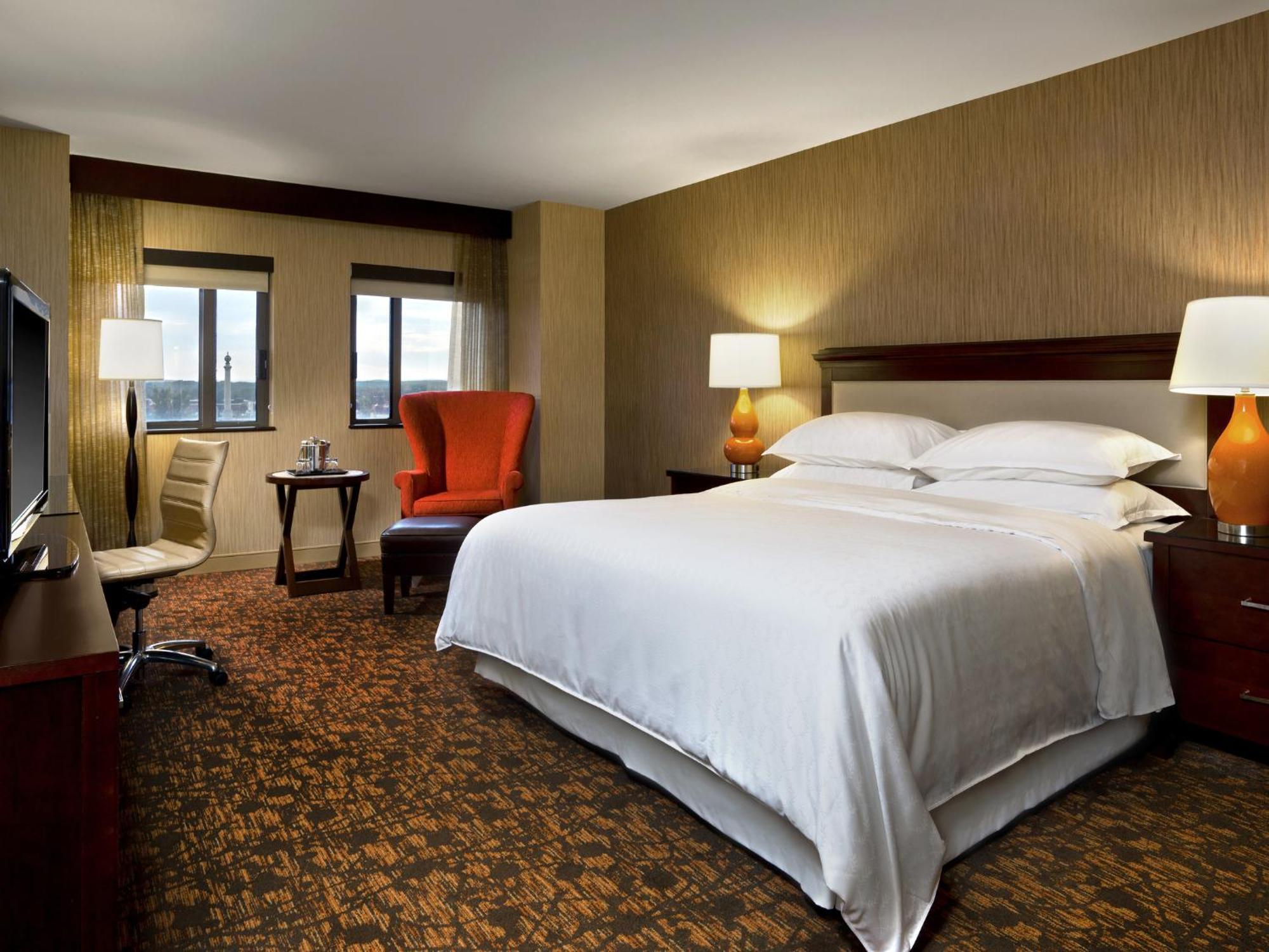 Sheraton Springfield Monarch Place Hotel Esterno foto