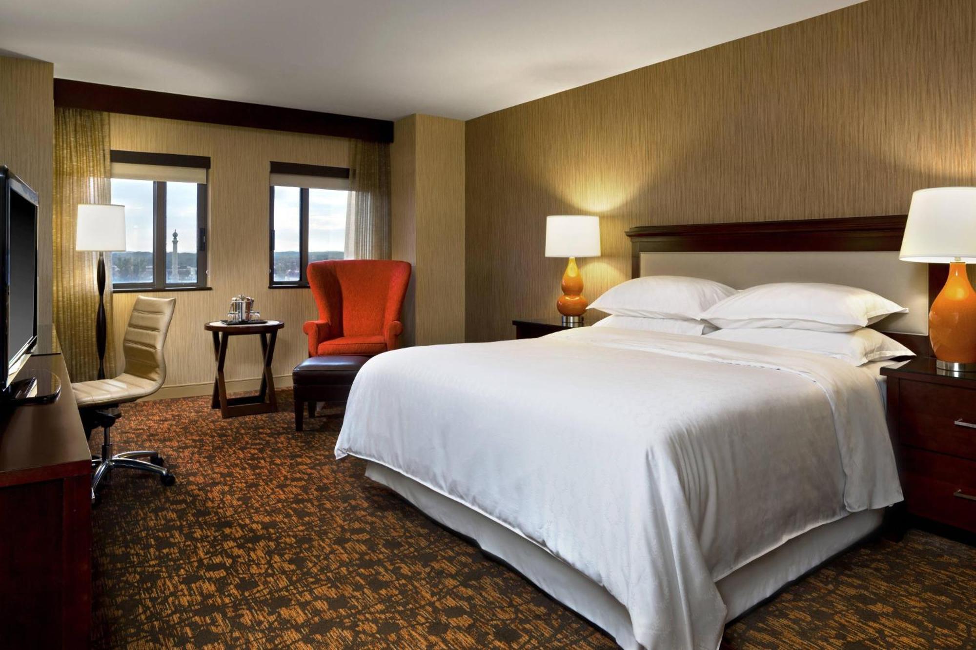 Sheraton Springfield Monarch Place Hotel Esterno foto