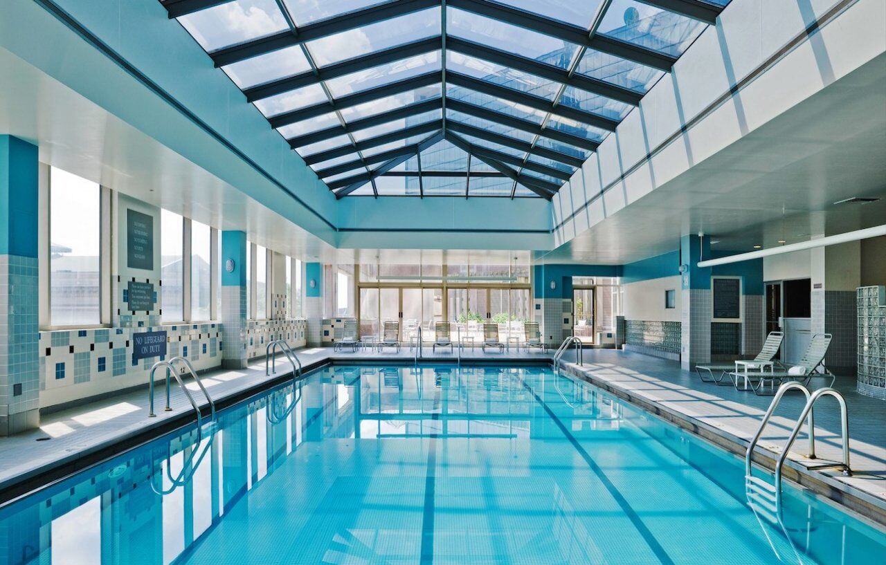 Sheraton Springfield Monarch Place Hotel Esterno foto